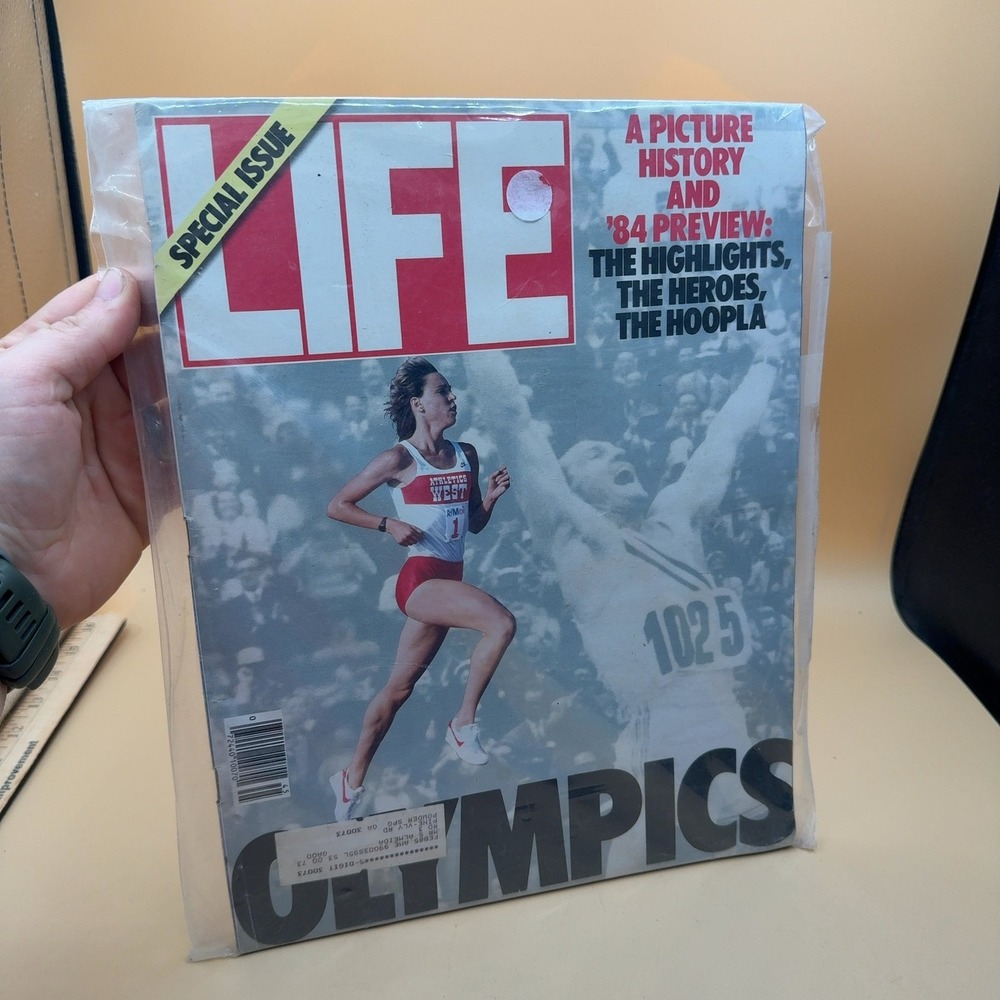 Vintage Life Magazine 1984 Olympics Special Issue Picture History
